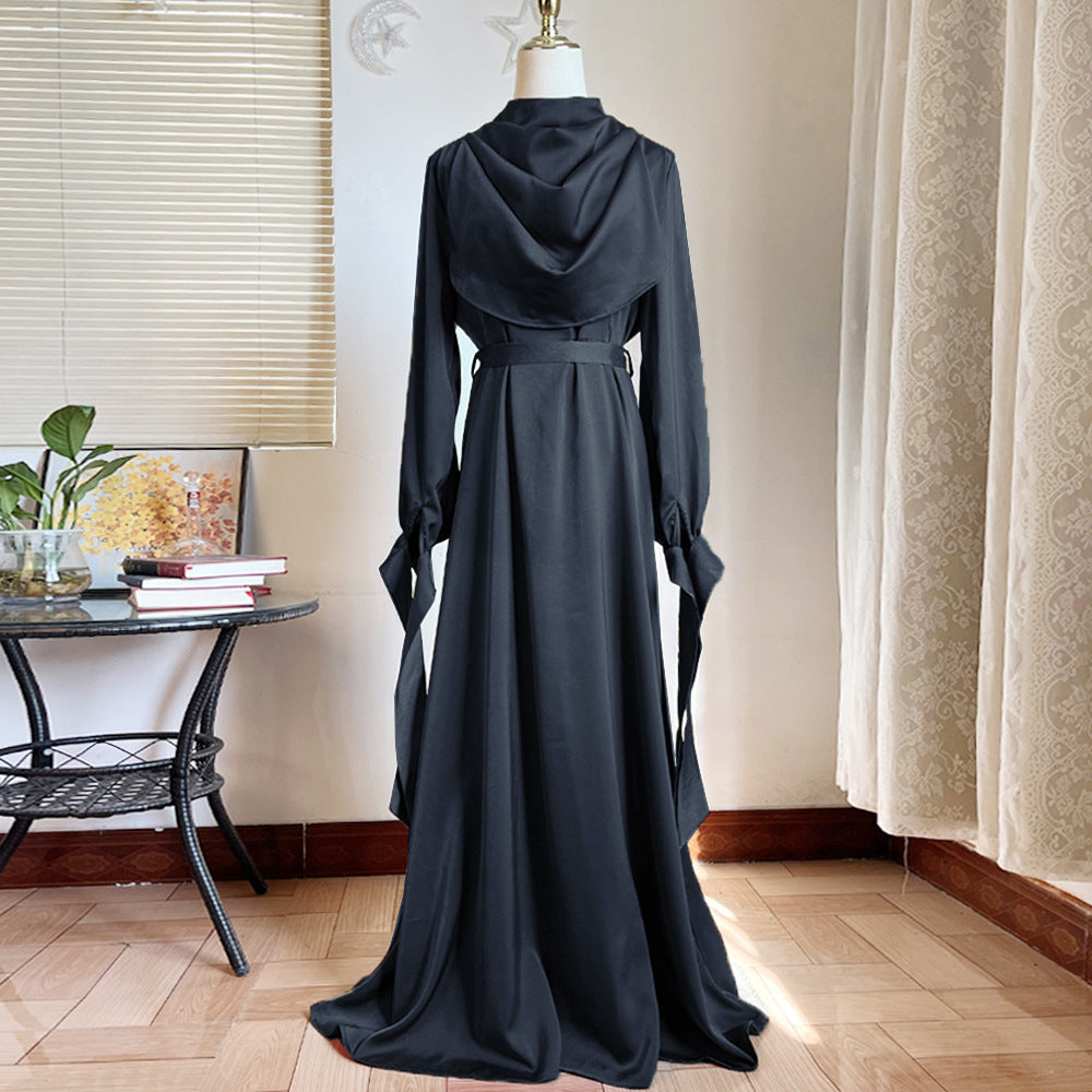 Robe Kanissah col travaillé - kanissah Collection