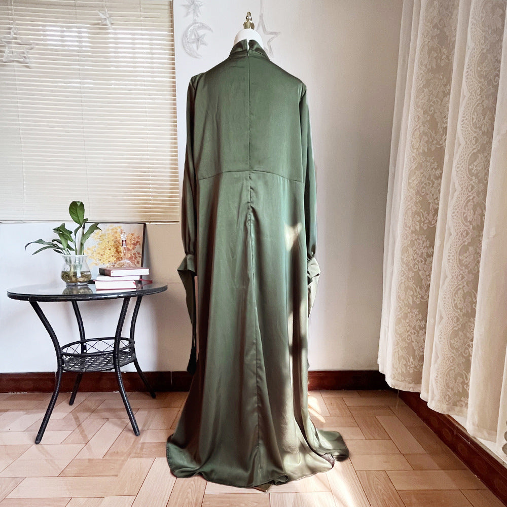 Robe Kanissah col travaillé - kanissah Collection