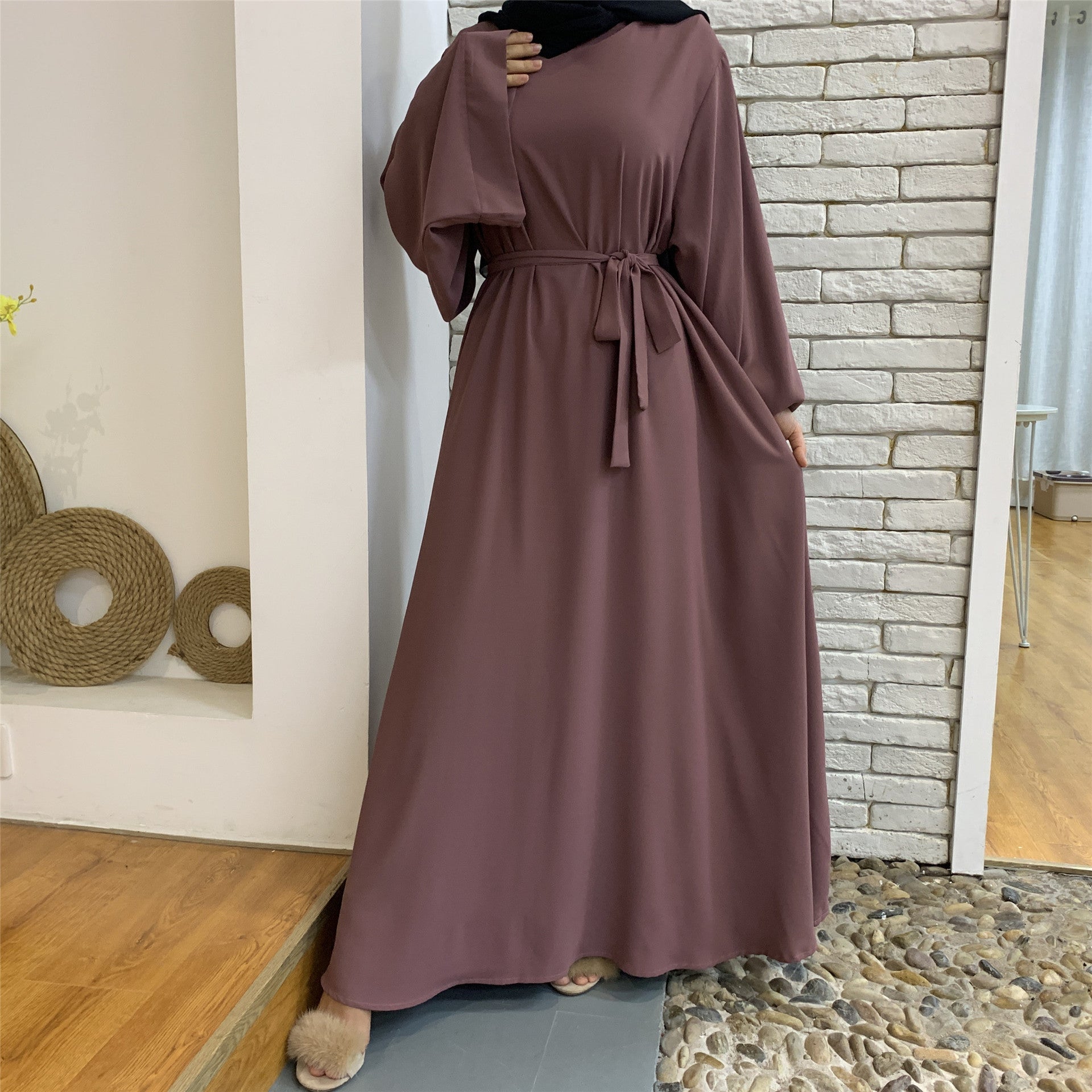 Abaya Imani couleur intense - kanissah Collection 