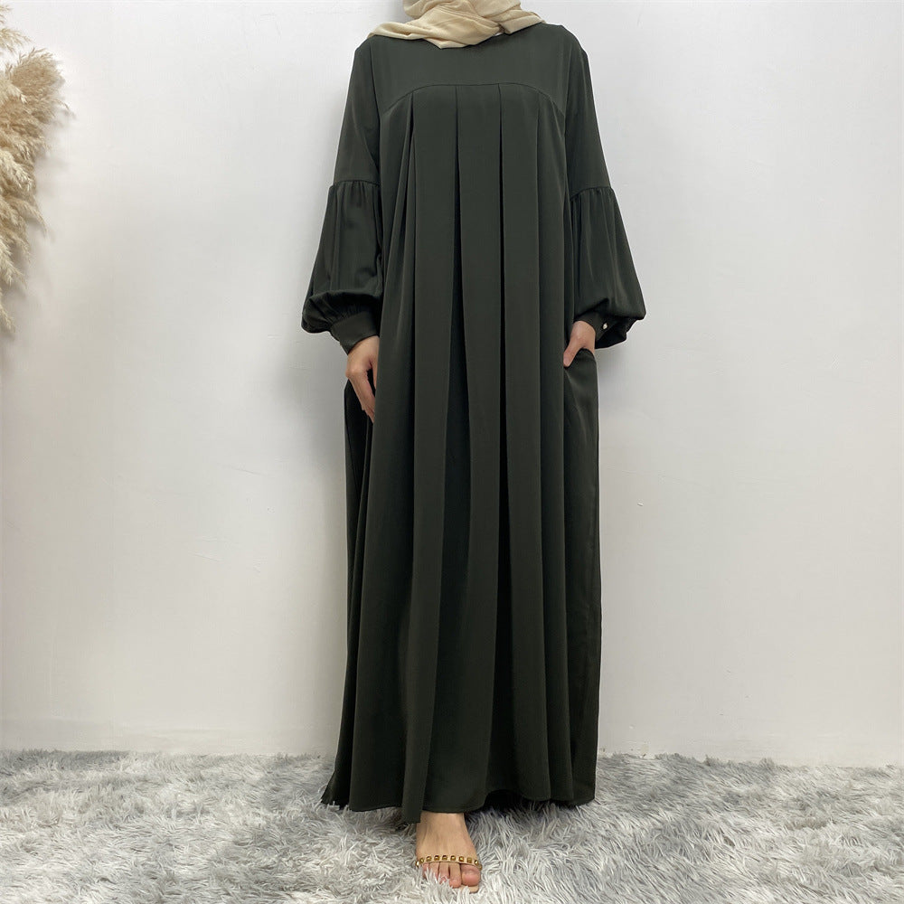 Abaya Mina plissé - kanissah Collection 