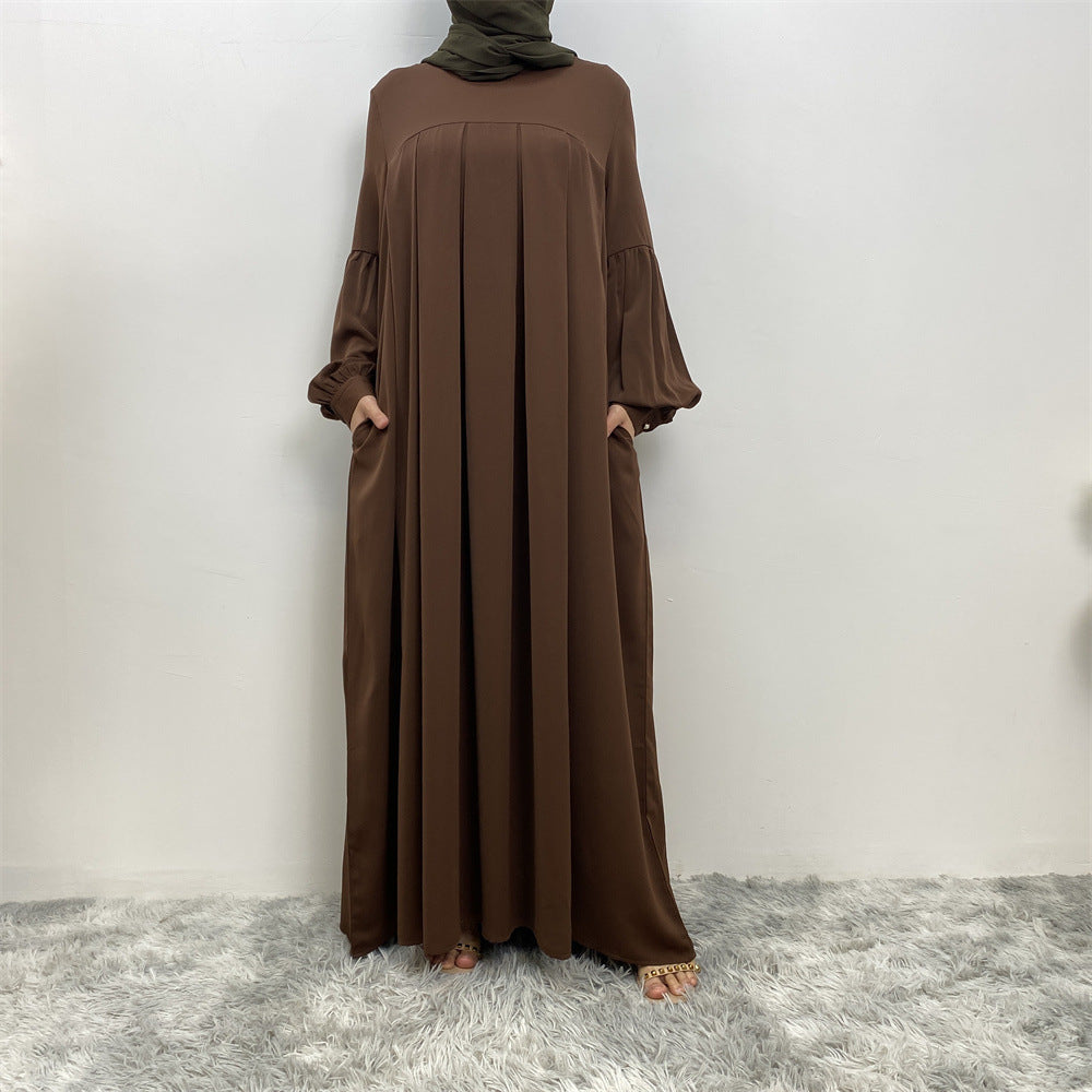 Abaya Mina plissé - kanissah Collection 