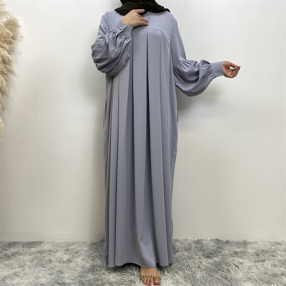 Abaya Mina plissé - kanissah Collection 