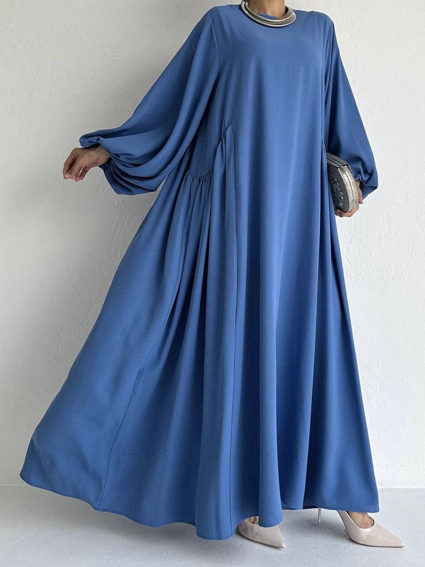 Robe Abaya Melilia ample distingué - kanissah Collection Abaya