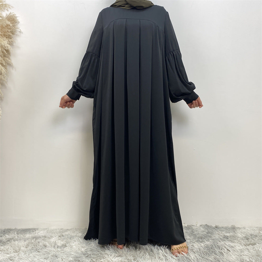 Abaya Mina plissé - kanissah Collection 