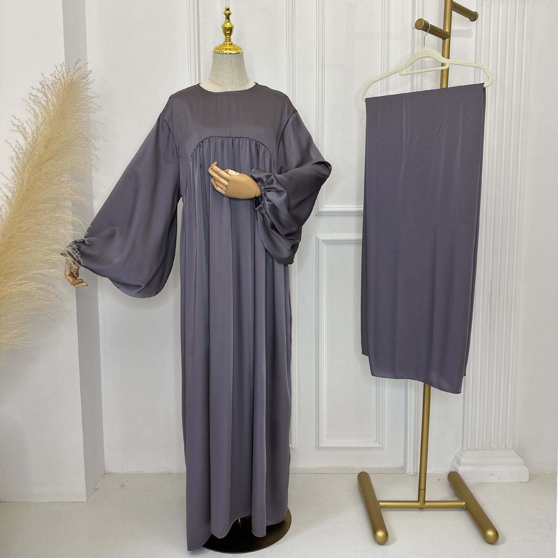 Abaya Savannah avec voile assorti - kanissah Collection Abaya