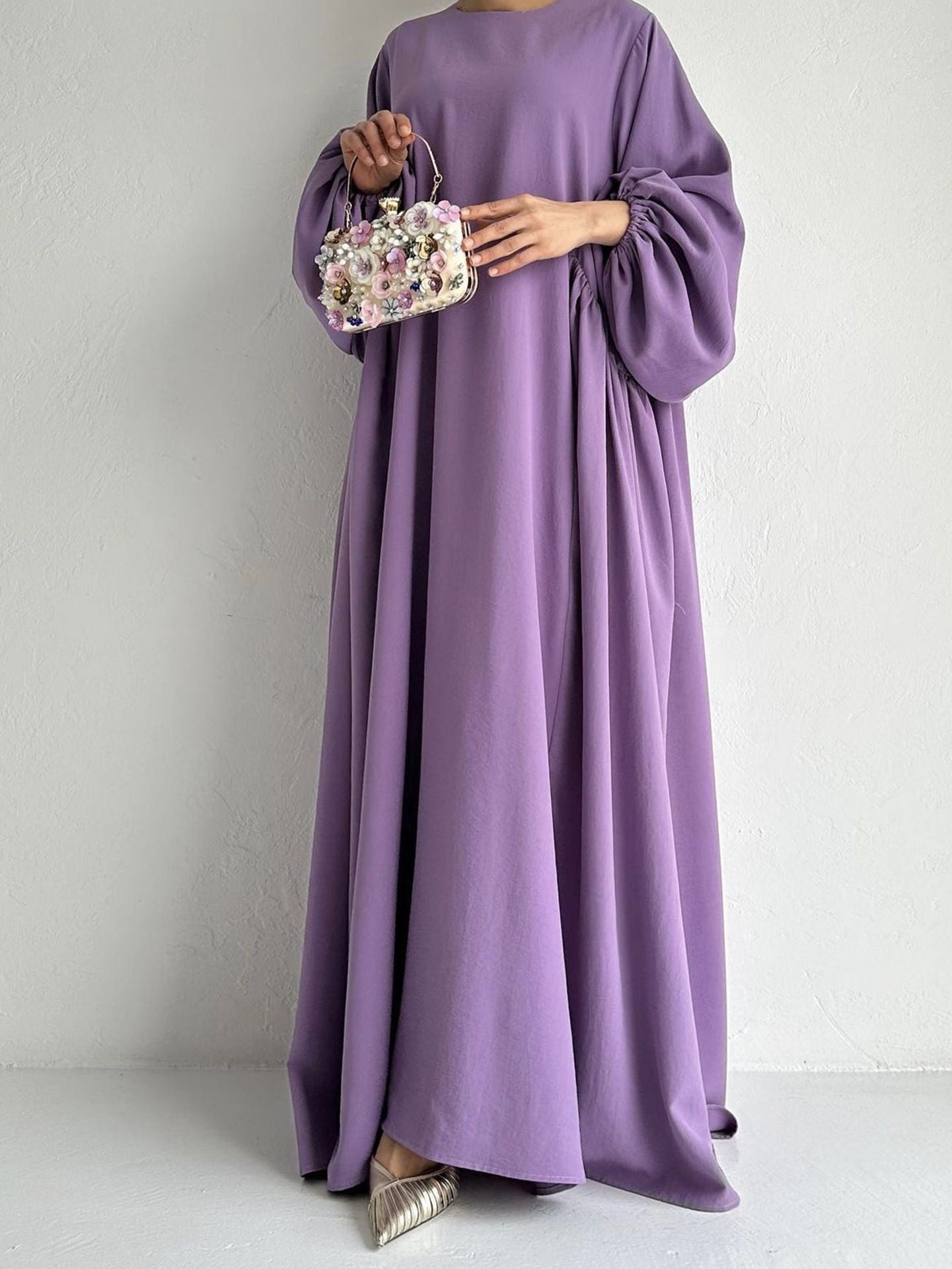 Robe Abaya Melilia ample distingué - kanissah Collection Abaya