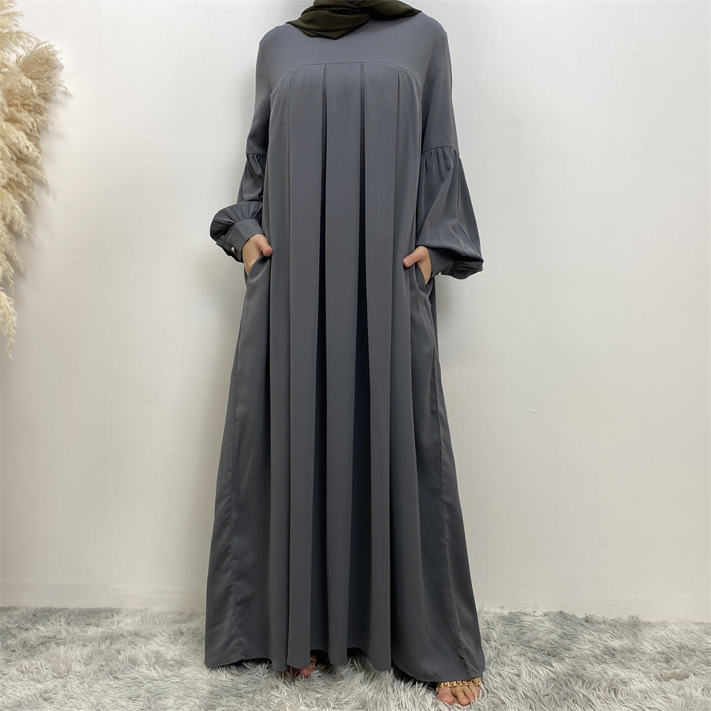 Abaya Mina plissé - kanissah Collection 