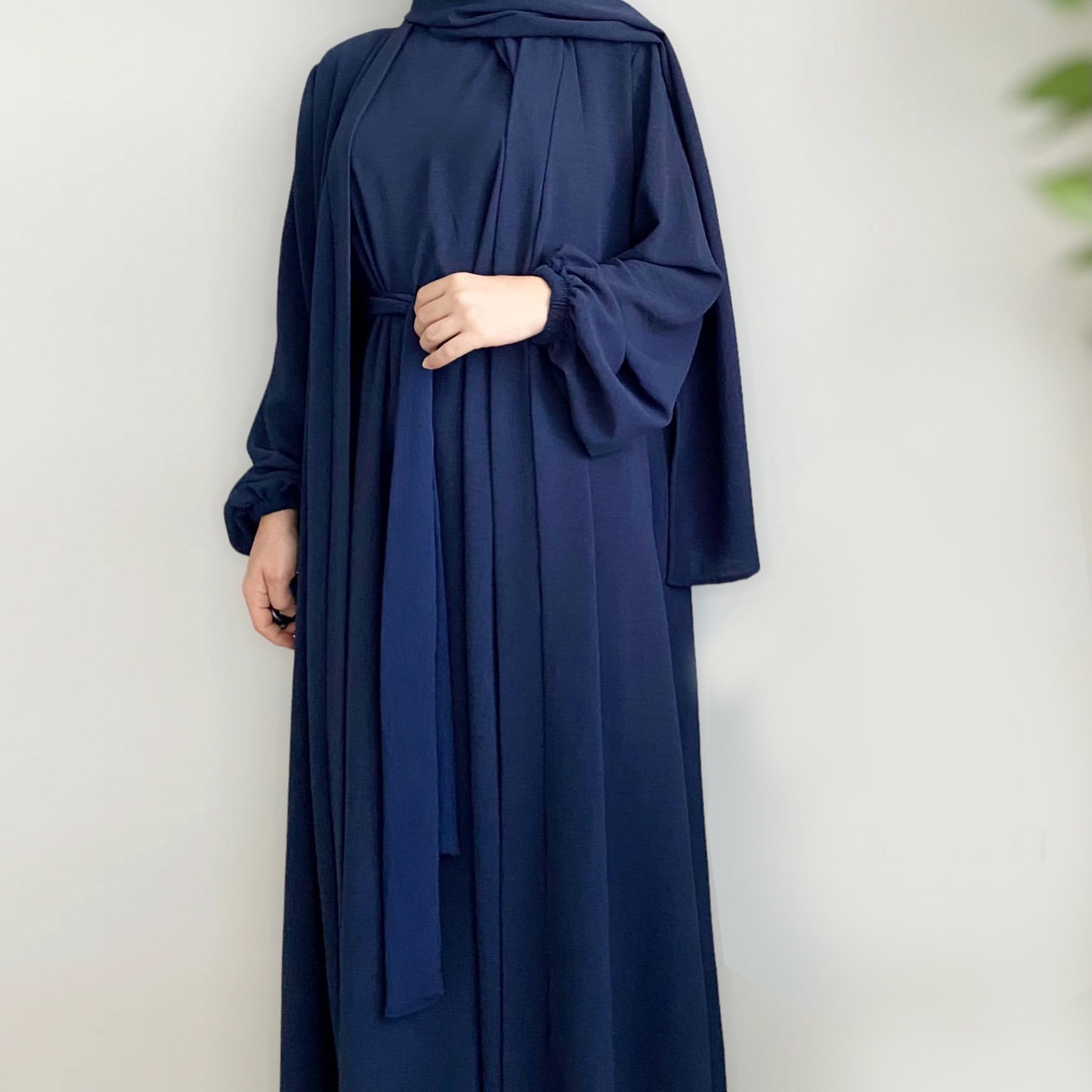 Abaya Cardigan Sofia avec ou sans voile - kanissah Collection Abaya