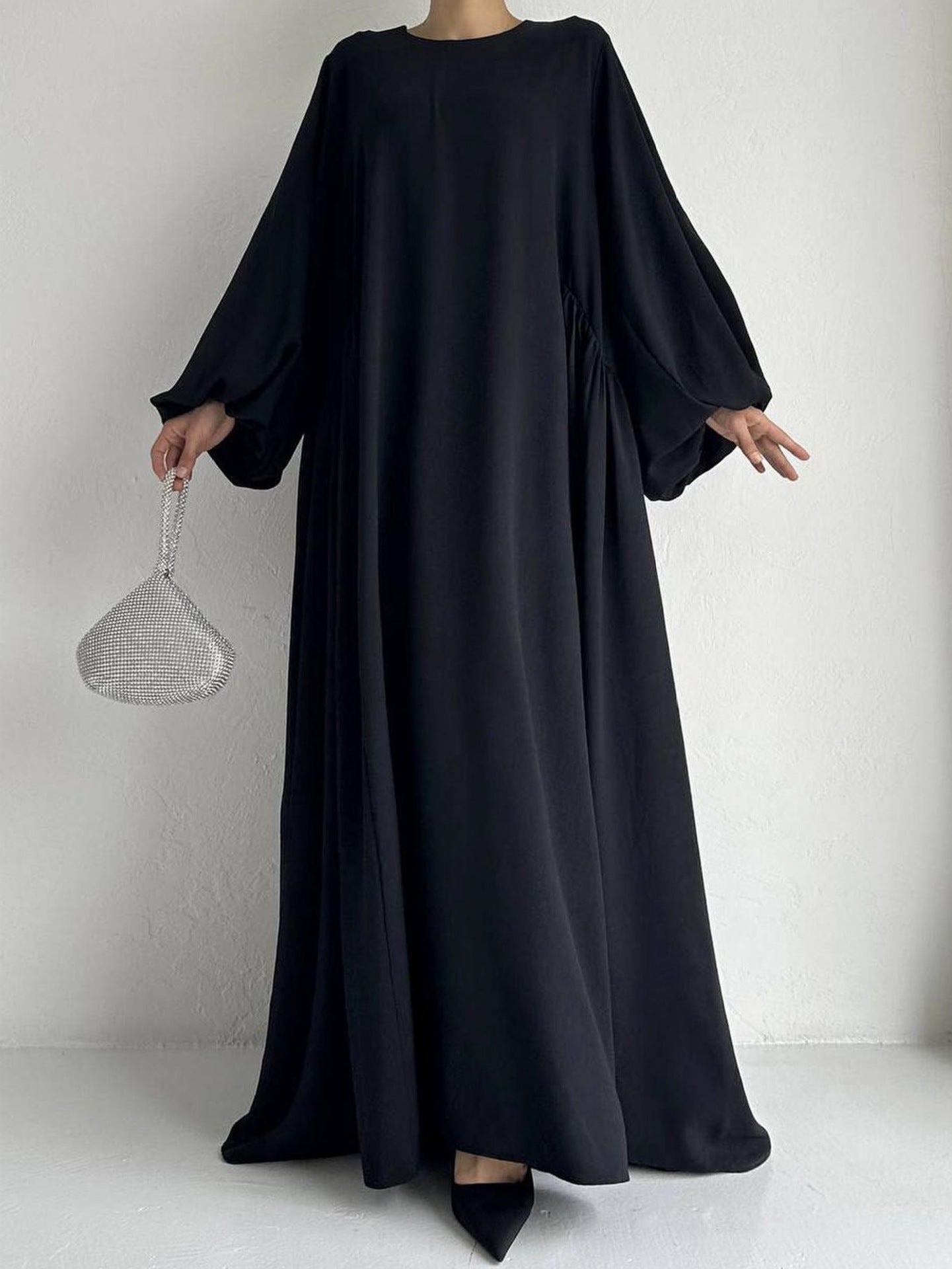 Robe Abaya Melilia ample distingué - kanissah Collection Abaya